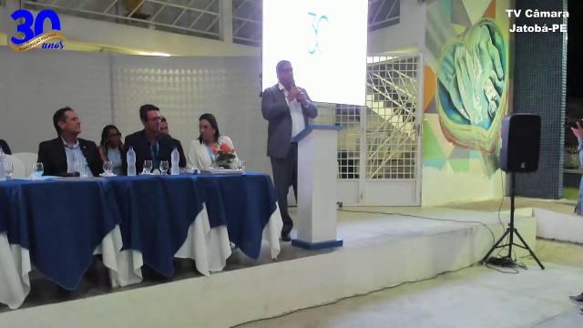 Sessão Solene - Jatobá, 30 Anos de Emancipação.