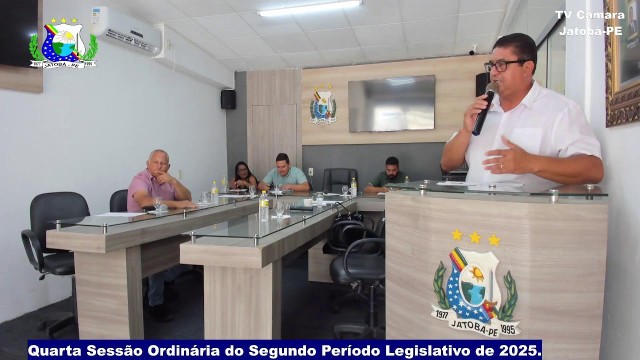 Quarta Sessão Ordinária do Segundo Período Legislativo de 2025.