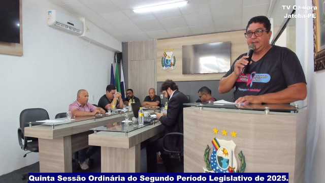 Quinta Sessão Ordinária do Segundo Período Legislativo de 2025.