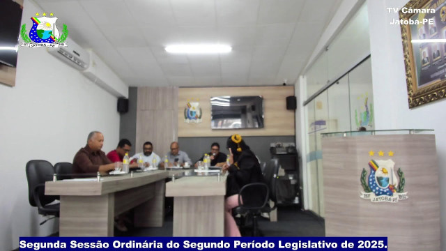 Segunda Sessão Ordinária do Segundo Período Legislativo de 2025.